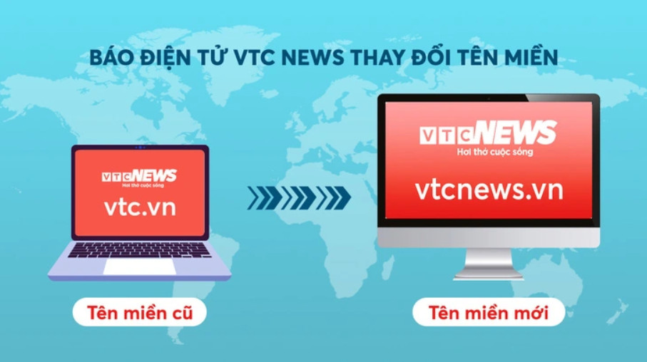 B&aacute;o điện tử VTC News đổi t&ecirc;n miền th&agrave;nh vtcnews.vn- Ảnh 1.