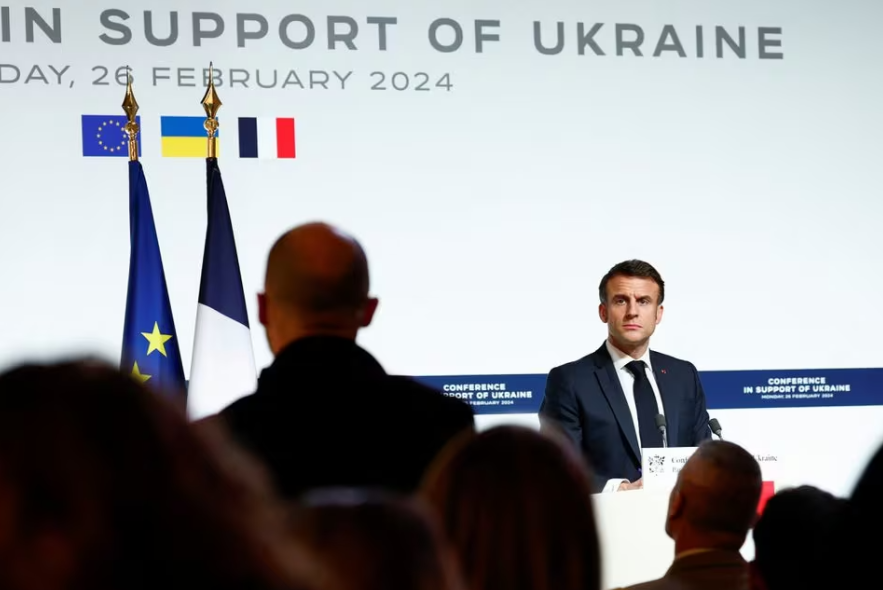 &Ocirc;ng Macron: Nếu kh&ocirc;ng viện trợ cho Ukraine, Nga c&oacute; thể tấn c&ocirc;ng c&aacute;c quốc gia NATO- Ảnh 1.