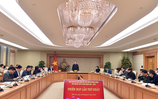 Ph&oacute; thủ tướng: Nhiệm vụ sắp xếp đơn vị h&agrave;nh ch&iacute;nh c&ograve;n nhiều việc kh&oacute;, nhạy cảm, đụng chạm- Ảnh 3.