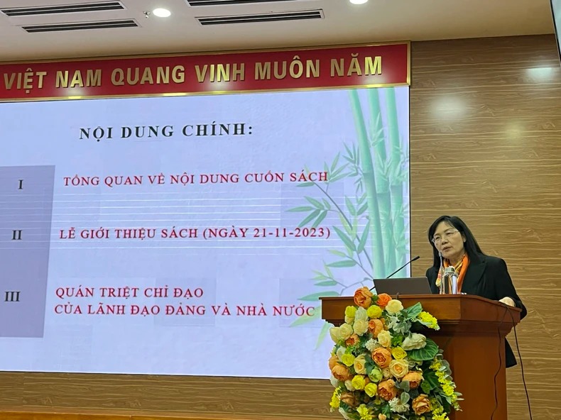 18.300 đảng vi&ecirc;n nghe qu&aacute;n triệt cuốn s&aacute;ch của Tổng B&iacute; thư về ngoại giao, đại đo&agrave;n kết- Ảnh 1.