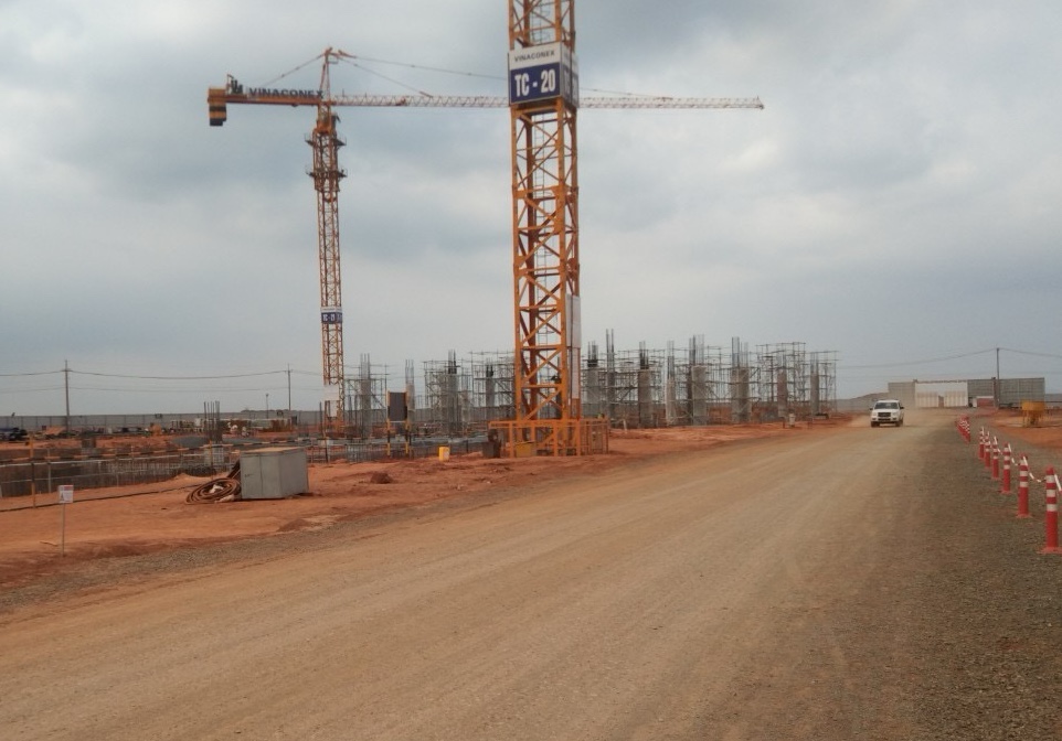 Trên 1.000 nhân lực thi công sân bay Long Thành xuyên Tết- Ảnh 1. Trên 1.000 nhân lực thi công sân bay Long Thành xuyên Tết- Ảnh 1.