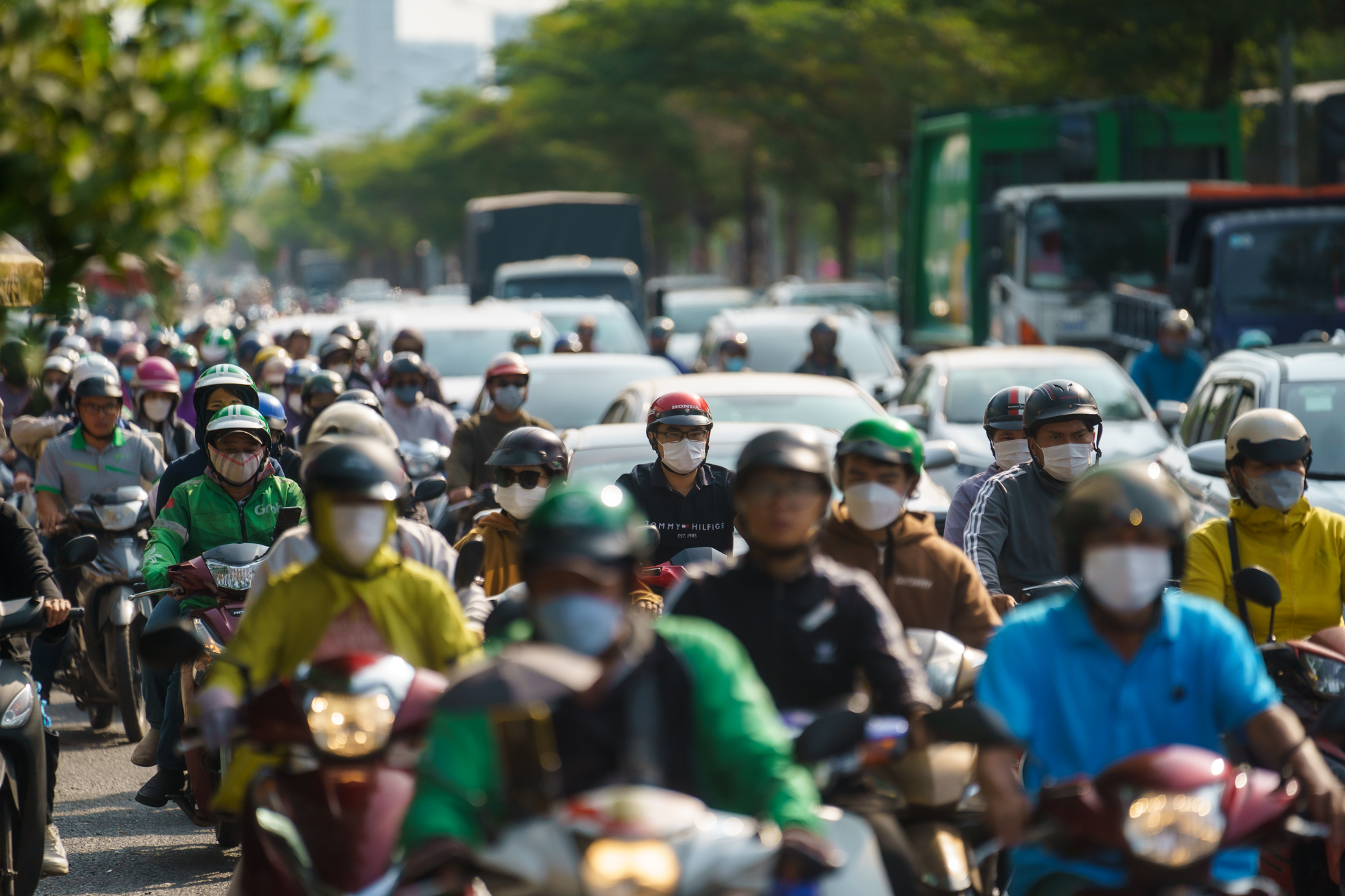 Đ&oacute;ng n&uacute;t giao Nguyễn Văn Linh - Nguyễn Hữu Thọ- Ảnh 1.