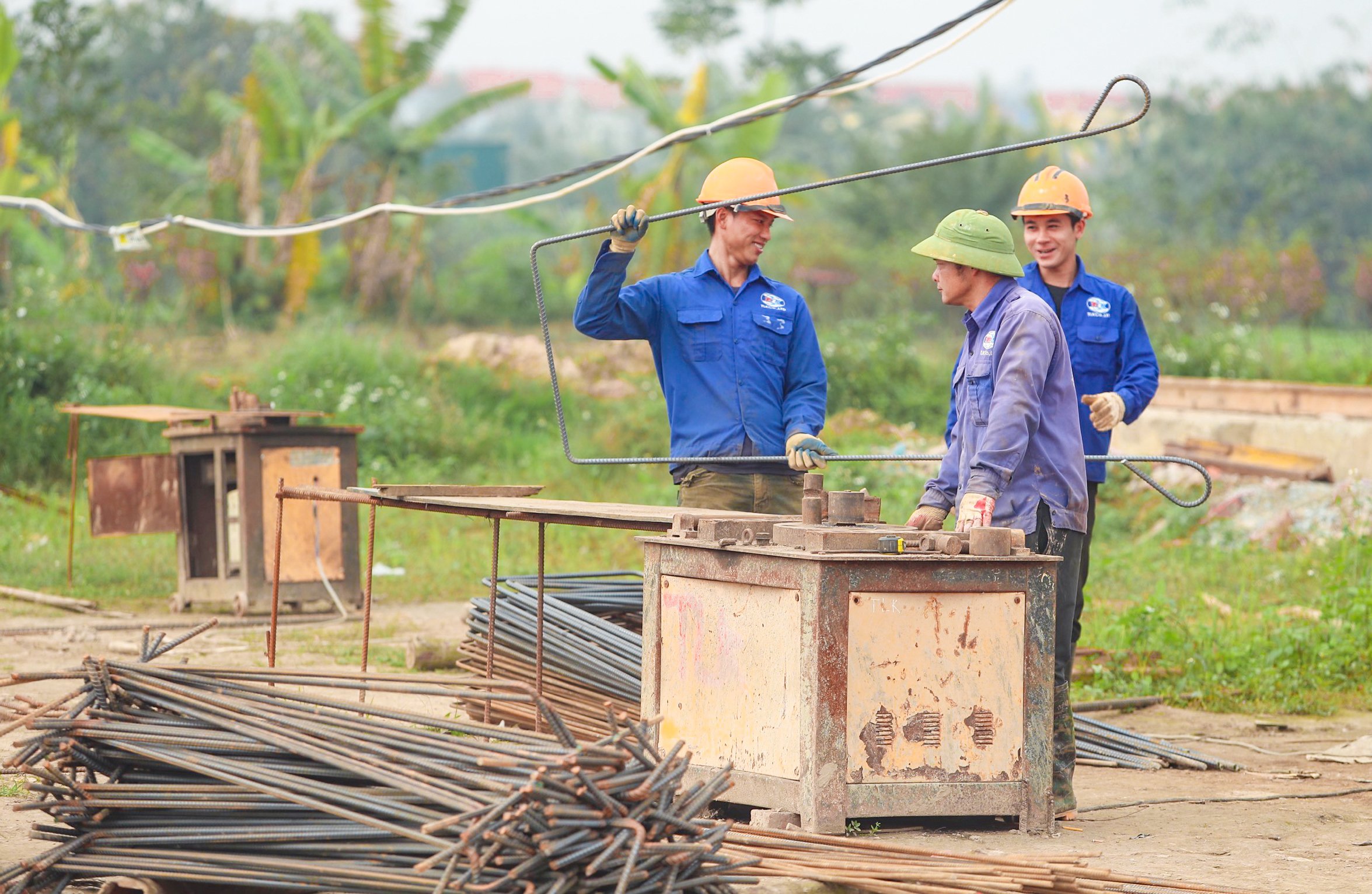 C&ocirc;ng trường V&agrave;nh đai 4 - V&ugrave;ng thủ đ&ocirc; hối hả thi c&ocirc;ng những ng&agrave;y cận Tết- Ảnh 7.