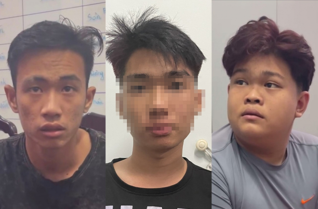 Bắt nh&oacute;m cướp xe m&aacute;y b&aacute;n sắt vụn lấy tiền chơi game ở Kh&aacute;nh H&ograve;a- Ảnh 1.