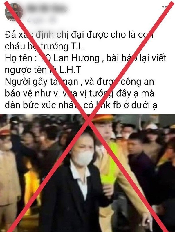 Phạt 7,5 triệu đồng người loan tin sai sự thật vụ nữ t&agrave;i xế vi phạm nồng độ cồn- Ảnh 2.