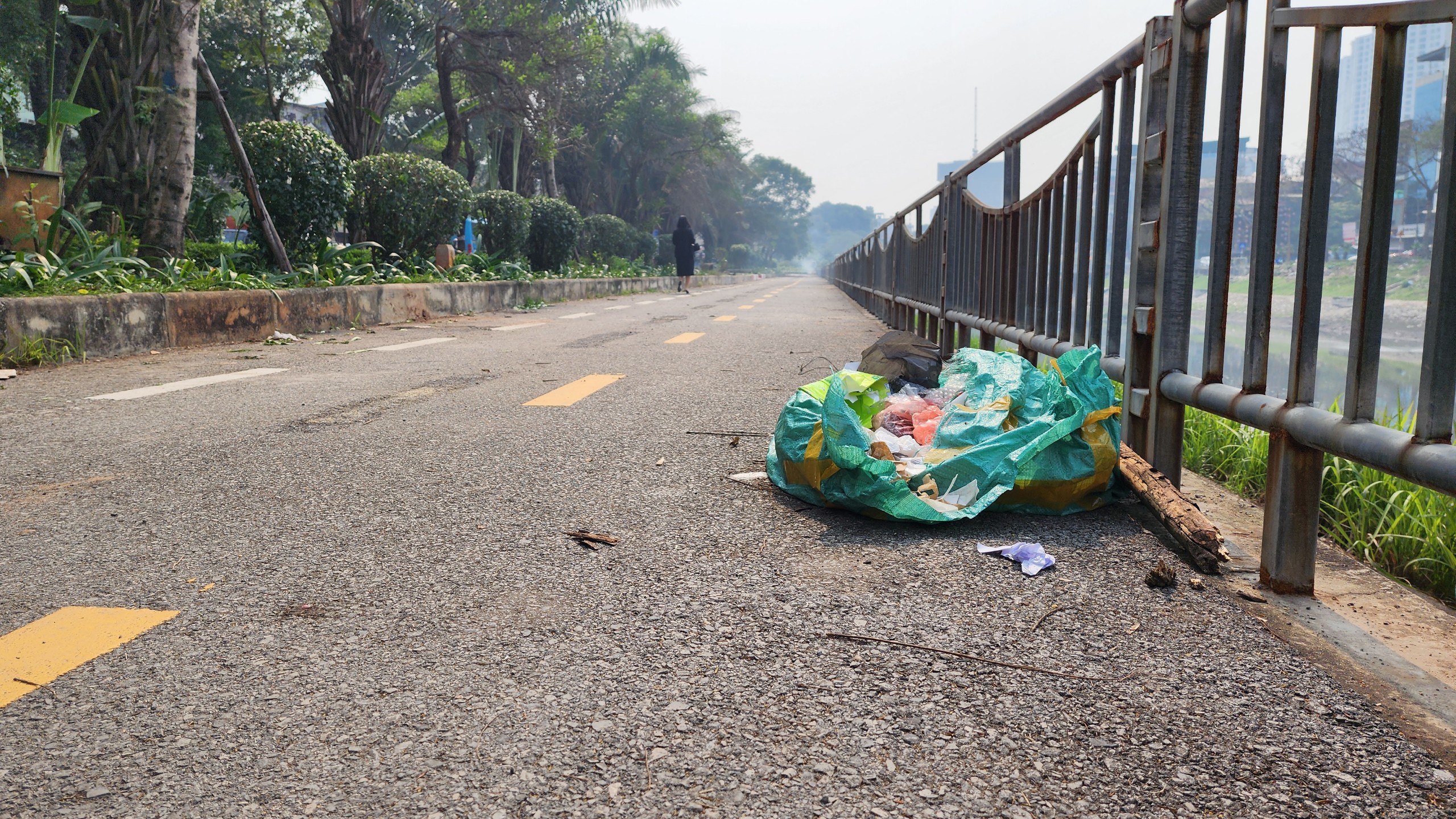 Đường d&agrave;nh ri&ecirc;ng cho xe đạp đầu ti&ecirc;n của H&agrave; Nội 