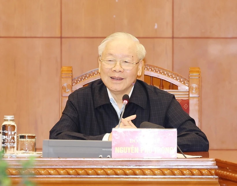Tổng B&iacute; thư: Uỷ vi&ecirc;n Trung ương kho&aacute; XIV phải l&agrave; người vừa c&oacute; đức, vừa c&oacute; t&agrave;i- Ảnh 1.