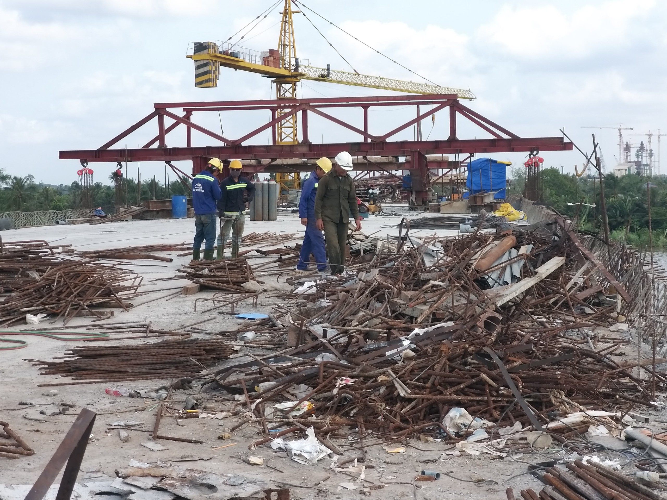 Chuẩn bị hợp long cầu vượt s&ocirc;ng Mỹ Tho thuộc dự &aacute;n cầu Rạch Miễu 2- Ảnh 3.