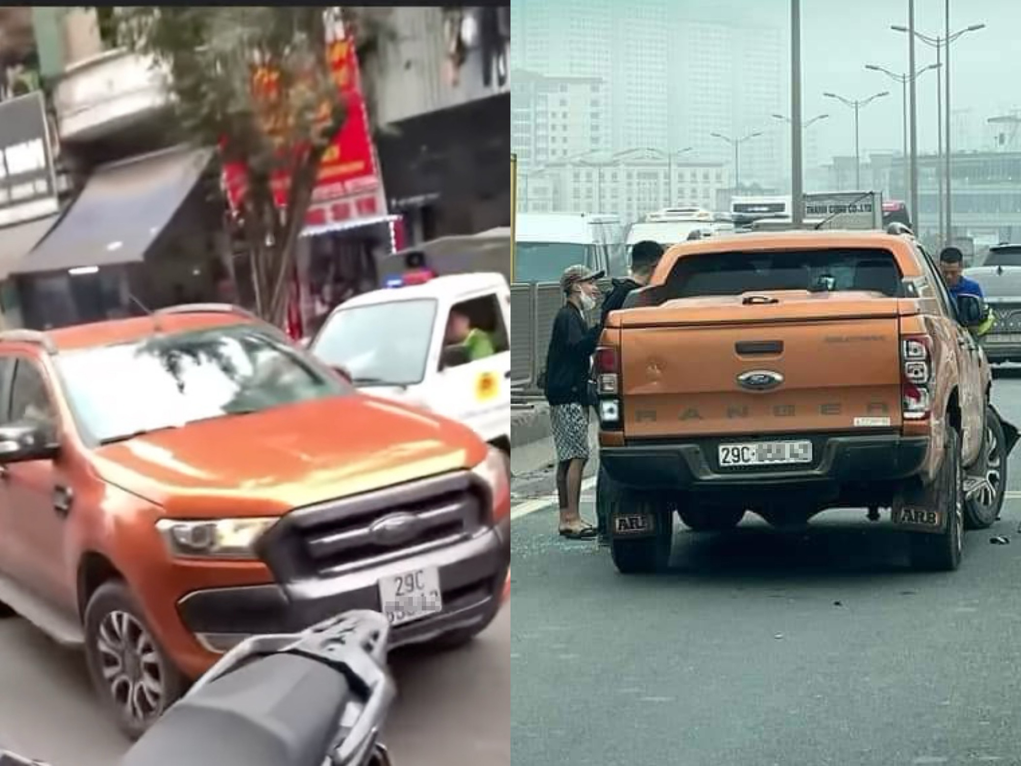 T&agrave;i xế &ocirc; t&ocirc; chạy trốn cảnh s&aacute;t, t&ocirc;ng nhiều phương tiện ở H&agrave; Nội khai g&igrave;?- Ảnh 2.