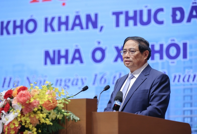 Thủ tướng giao chỉ ti&ecirc;u thực hiện nh&agrave; ở x&atilde; hội cụ thể, quyết t&acirc;m đạt được  - Ảnh 1.