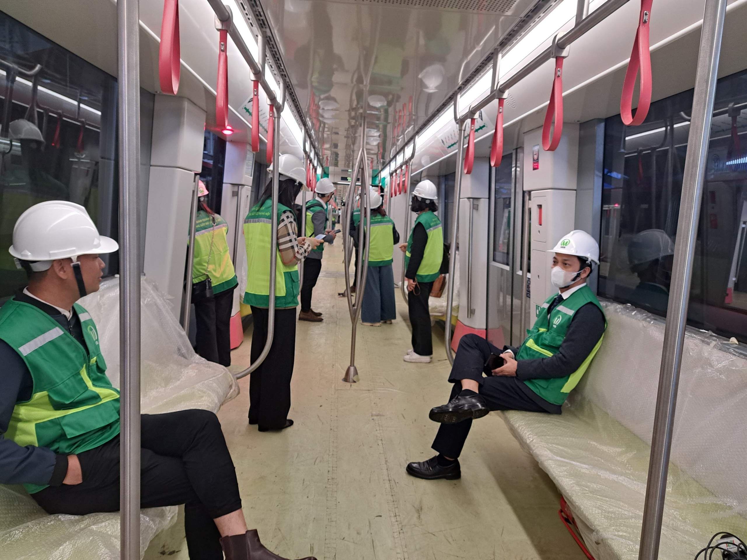 Chạy thử metro Nhổn - ga H&agrave; Nội- Ảnh 1.