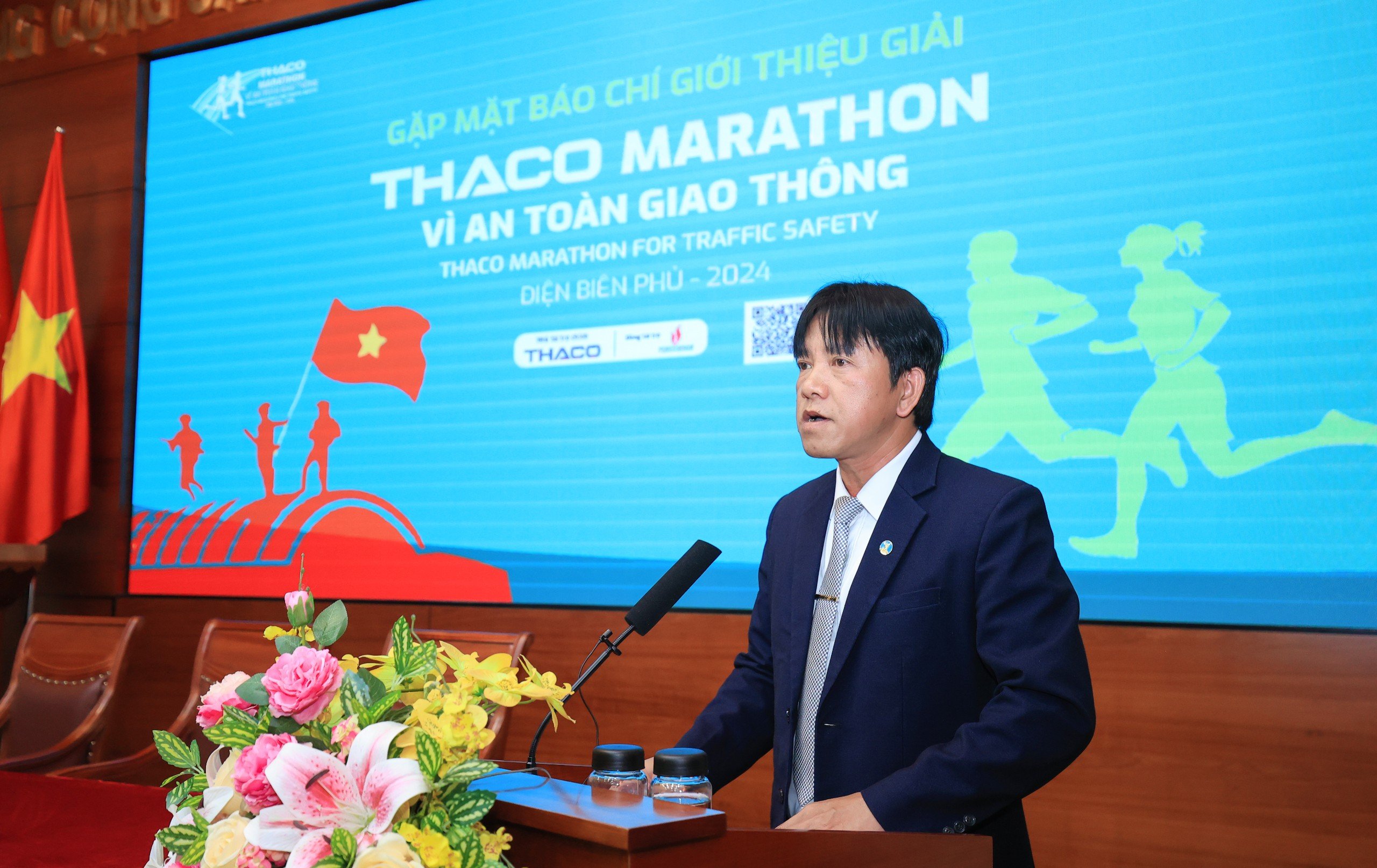 Điện Bi&ecirc;n đ&atilde; sẵn s&agrave;ng cho Giải THACO Marathon V&igrave; an to&agrave;n giao th&ocirc;ng 2024- Ảnh 1.