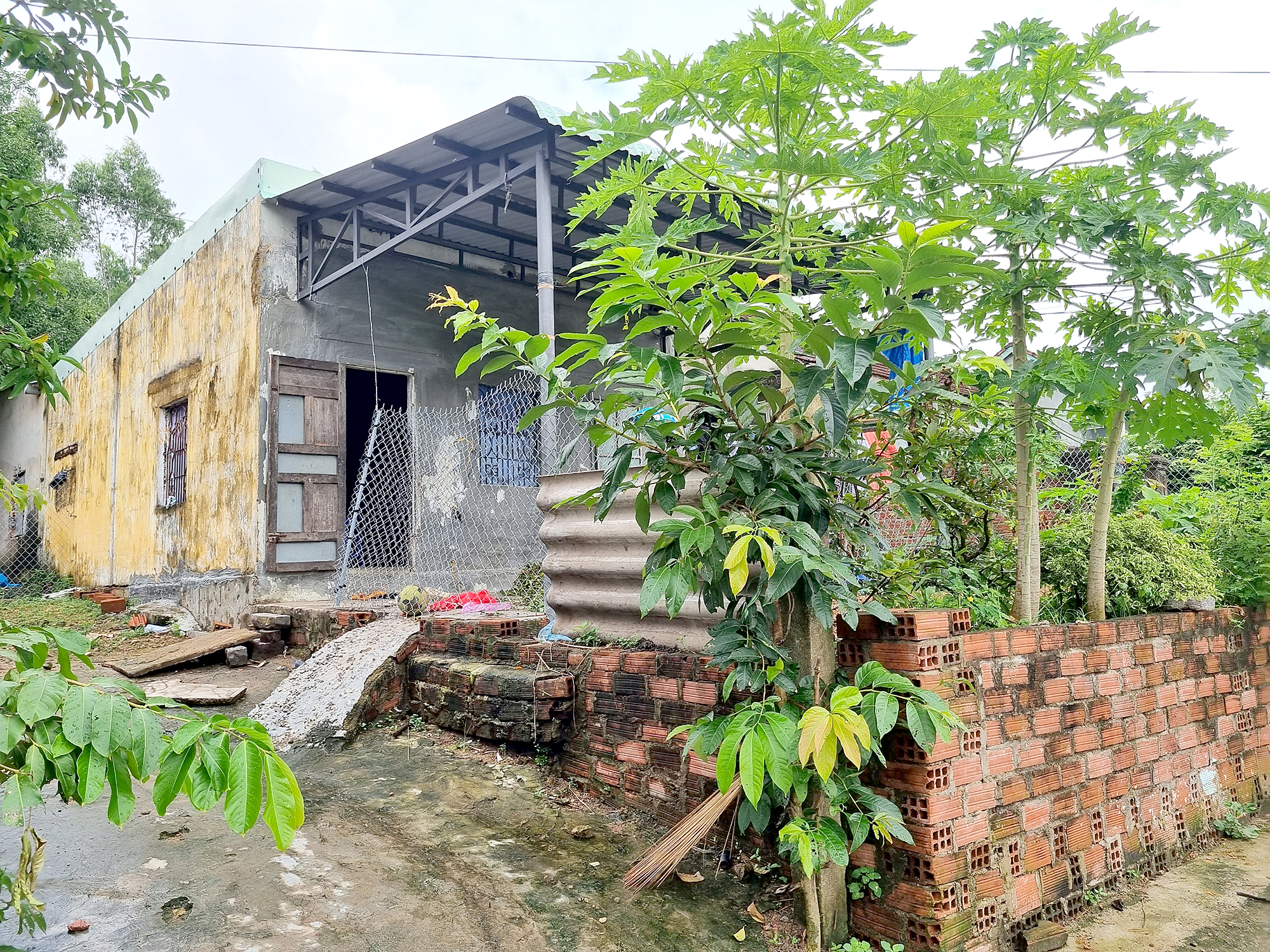 Chồng mất v&igrave; tai nạn, vợ bệnh tật nu&ocirc;i con thiểu năng- Ảnh 2.