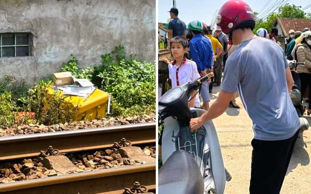 Xóa 2 lối đi tự mở qua đường sắt ở Quảng Trị, Huế- Ảnh 2. Nam shipper ở Huế bị tàu hỏa tông tử vong