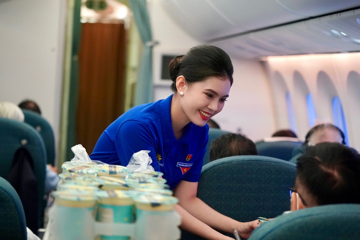 Vietnam Airlines lan tỏa sức trẻ tr&ecirc;n 