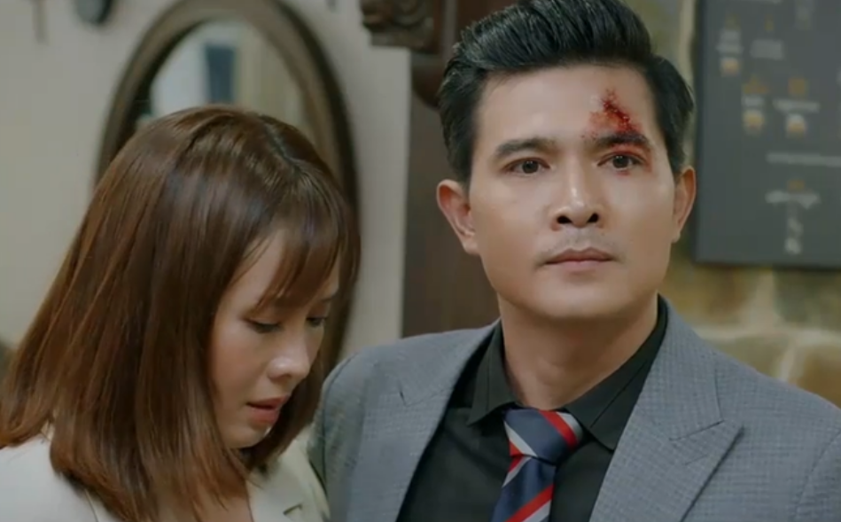 Nghĩa bị thương v&igrave; bảo vệ vợ.