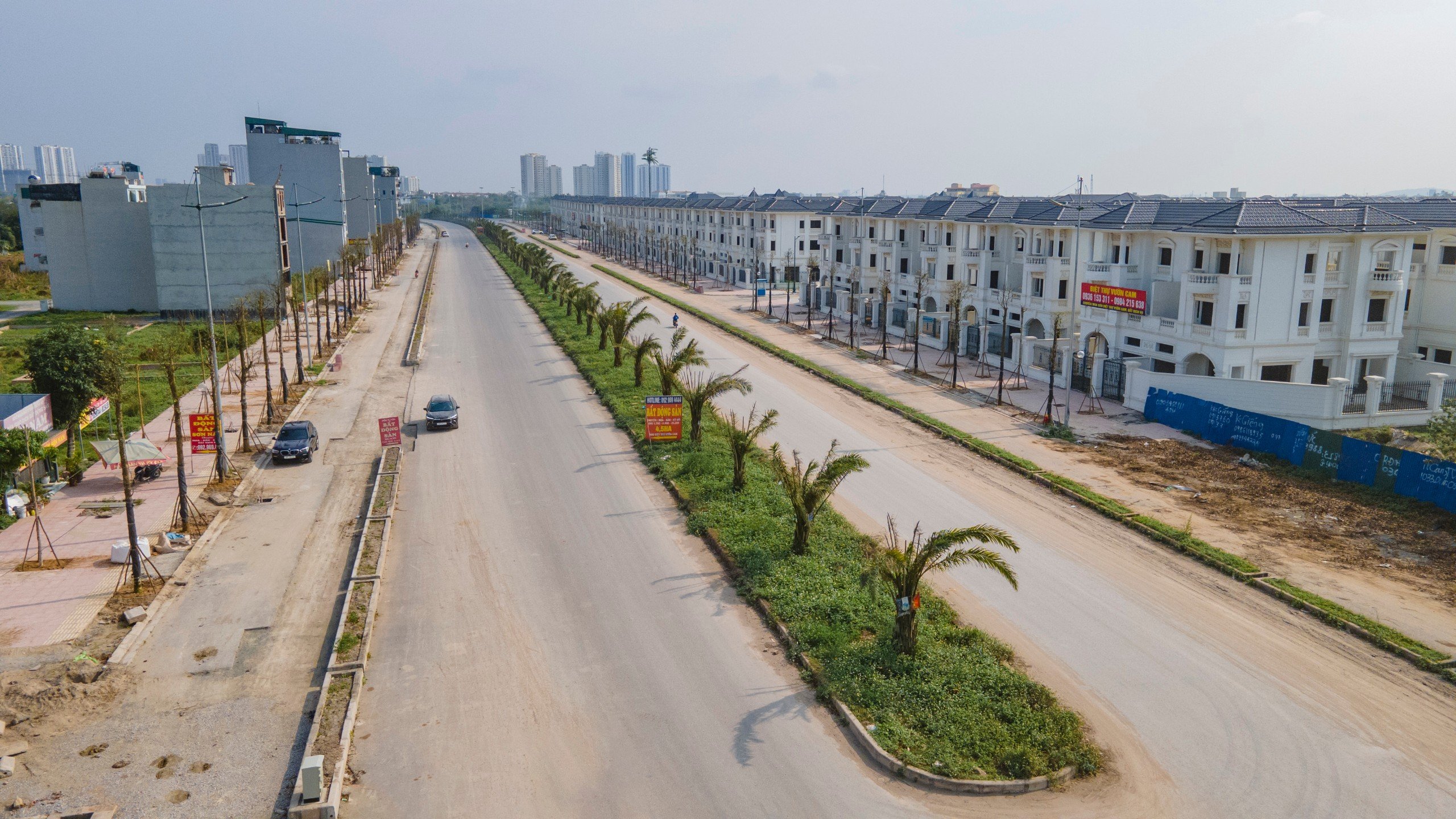 V&agrave;nh đai 3,5 đoạn từ Đại lộ Thăng Long đến QL32 nh&igrave;n từ tr&ecirc;n cao- Ảnh 5.