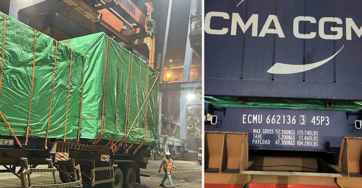 Ấn Độ tịch thu lô hàng nghi sử dụng cho mục đích phát triển vũ khí hạt nhân. Ấn Độ tịch thu lô hàng nghi sử dụng cho mục đích phát triển vũ khí hạt nhân.