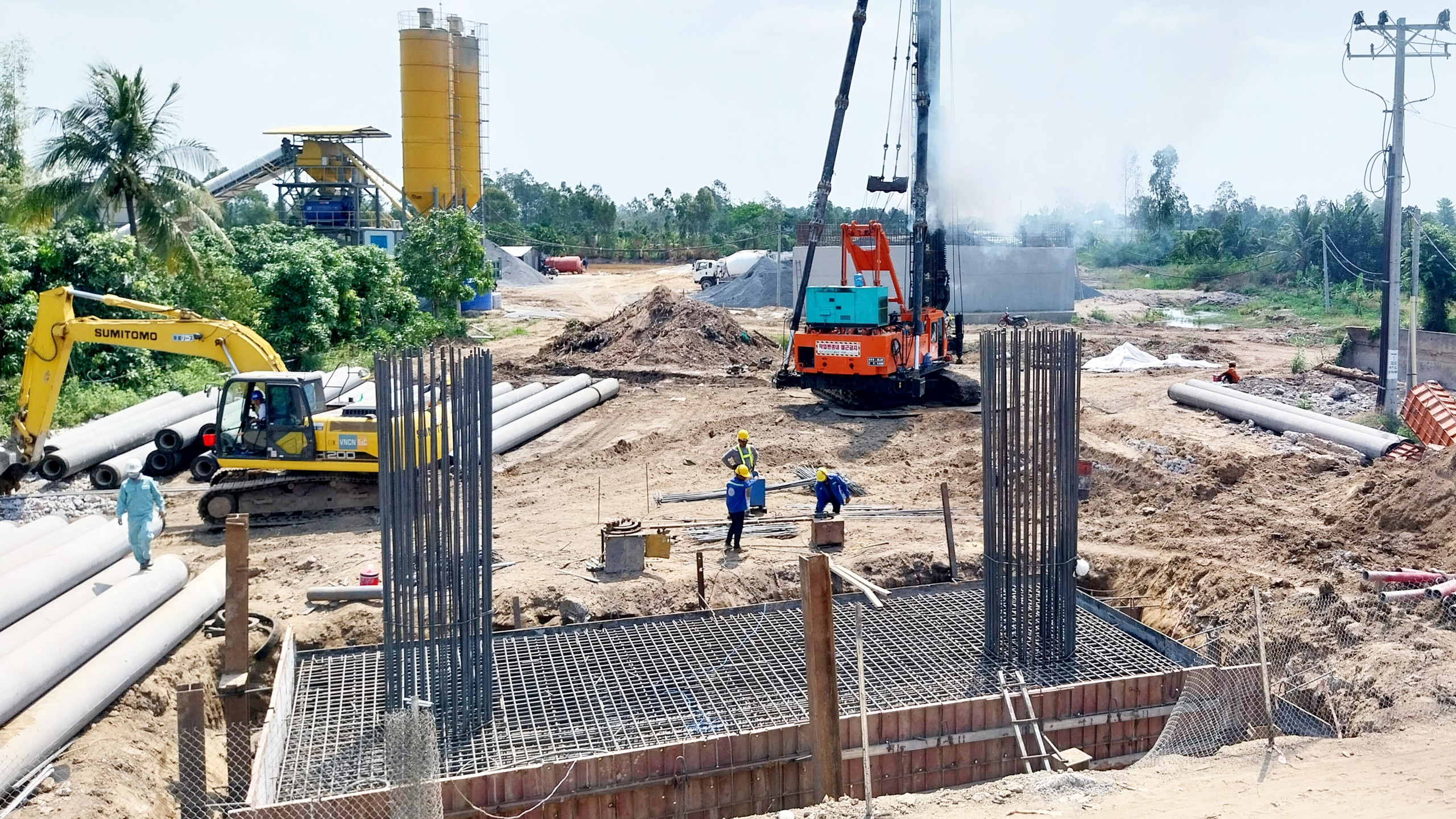 Cao tốc Cao L&atilde;nh - An Hữu thi c&ocirc;ng thế n&agrave;o khi thiếu c&aacute;t?- Ảnh 4.
