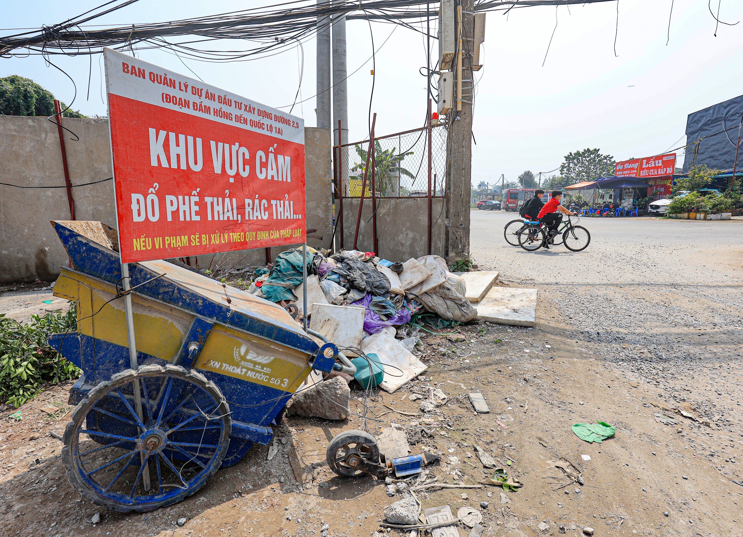 H&agrave; Nội: V&agrave;nh đai 2,5 vẫn 