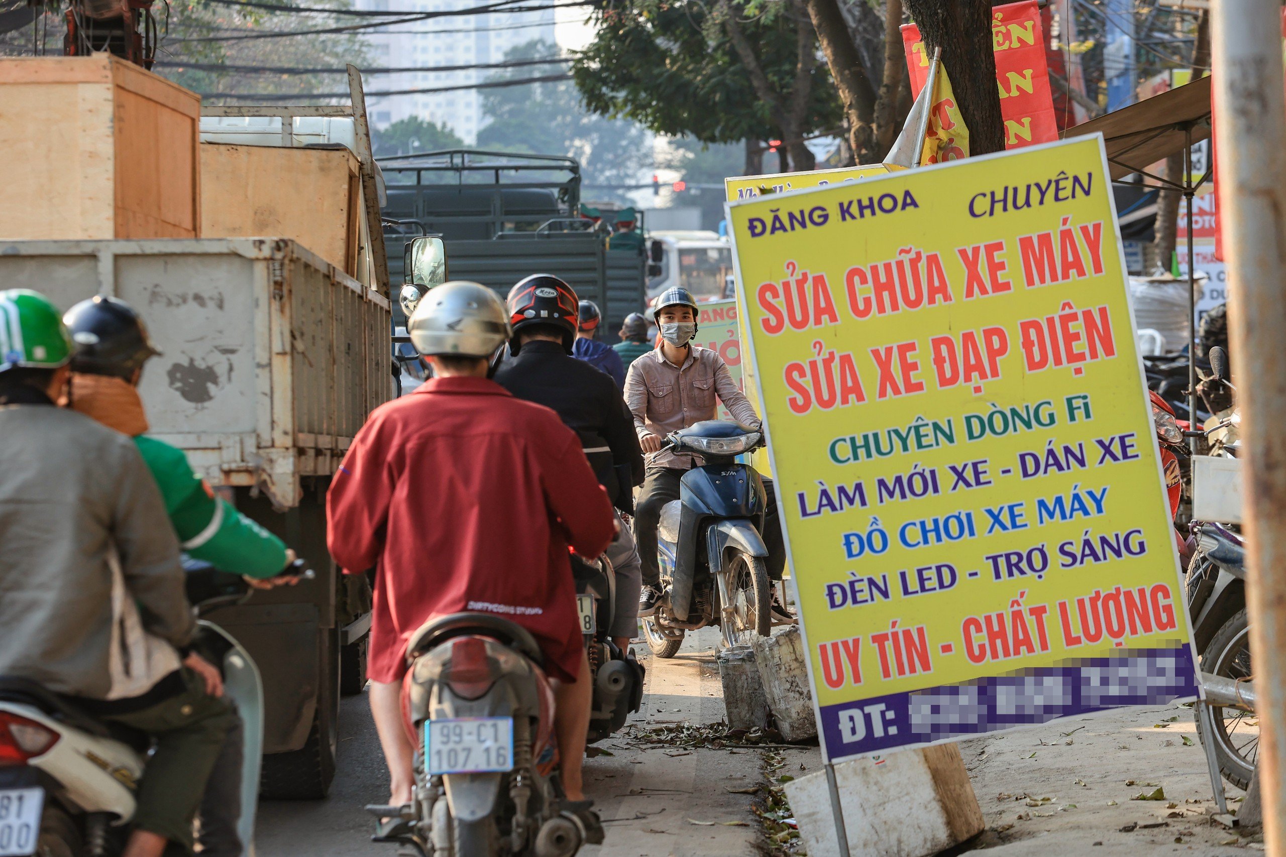 Đường 70 đoạn H&agrave; Đ&ocirc;ng - Văn Điển trước khi được đầu tư 2.800 tỷ mở rộng- Ảnh 14.