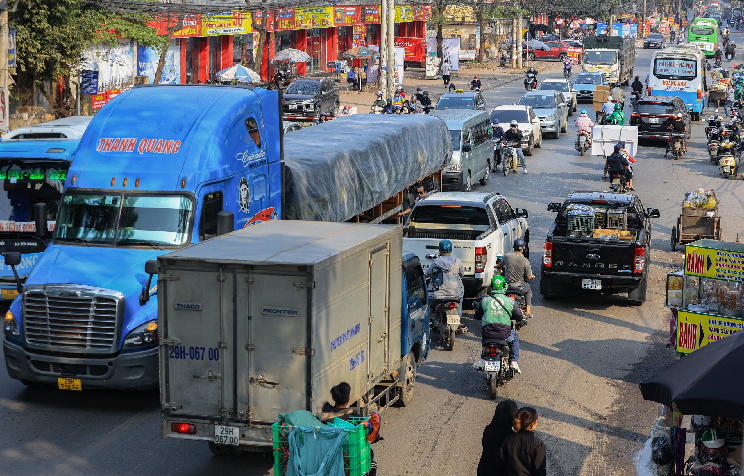 Đường 70 đoạn H&agrave; Đ&ocirc;ng - Văn Điển trước khi được đầu tư 2.800 tỷ mở rộng- Ảnh 4.