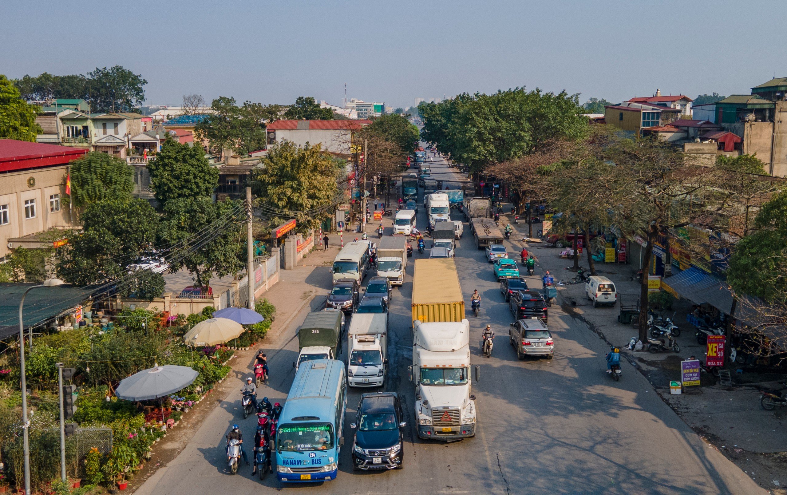 Đường 70 đoạn H&agrave; Đ&ocirc;ng - Văn Điển trước khi được đầu tư 2.800 tỷ mở rộng- Ảnh 10.