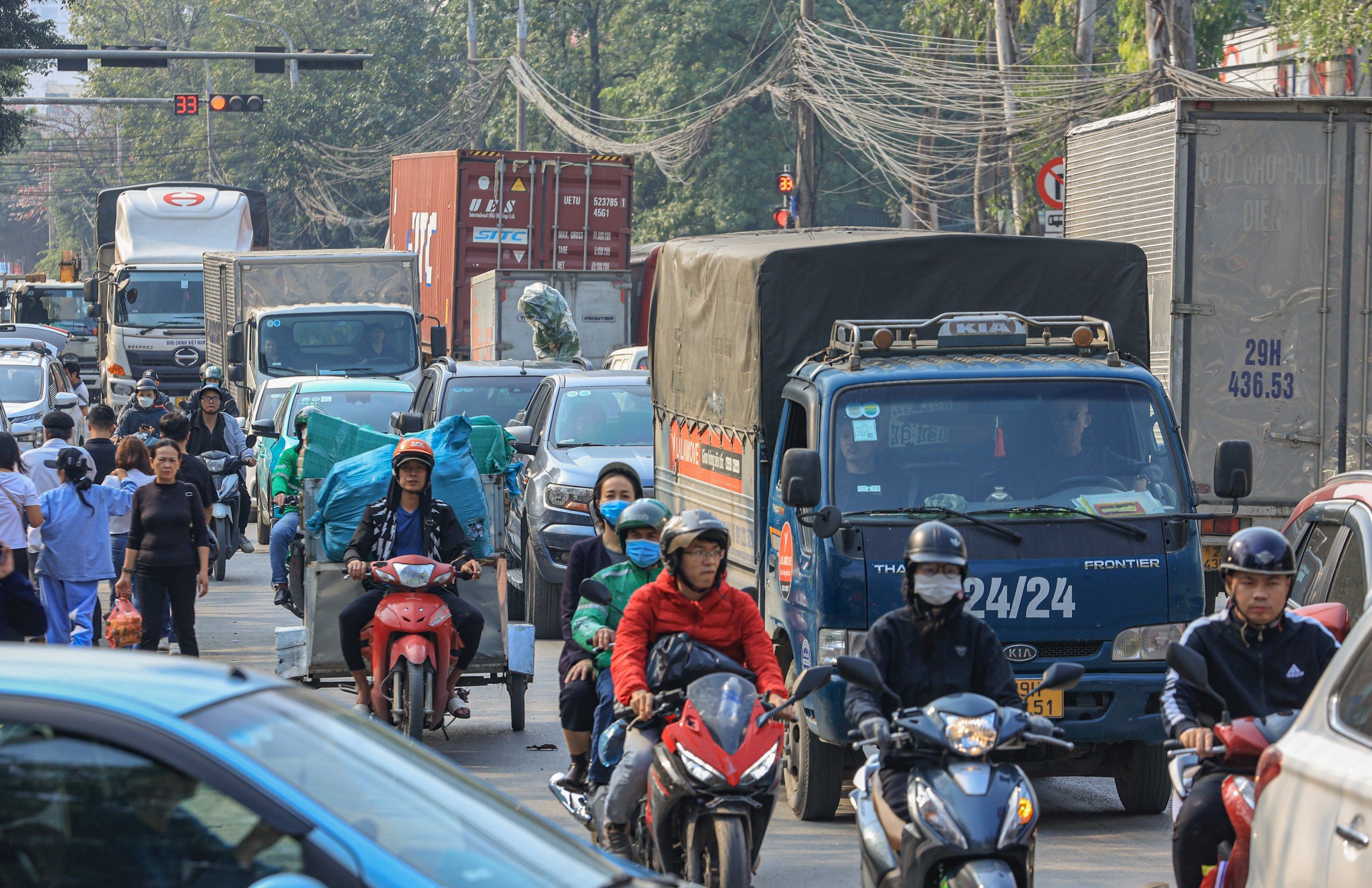 Đường 70 đoạn H&agrave; Đ&ocirc;ng - Văn Điển trước khi được đầu tư 2.800 tỷ mở rộng- Ảnh 7.