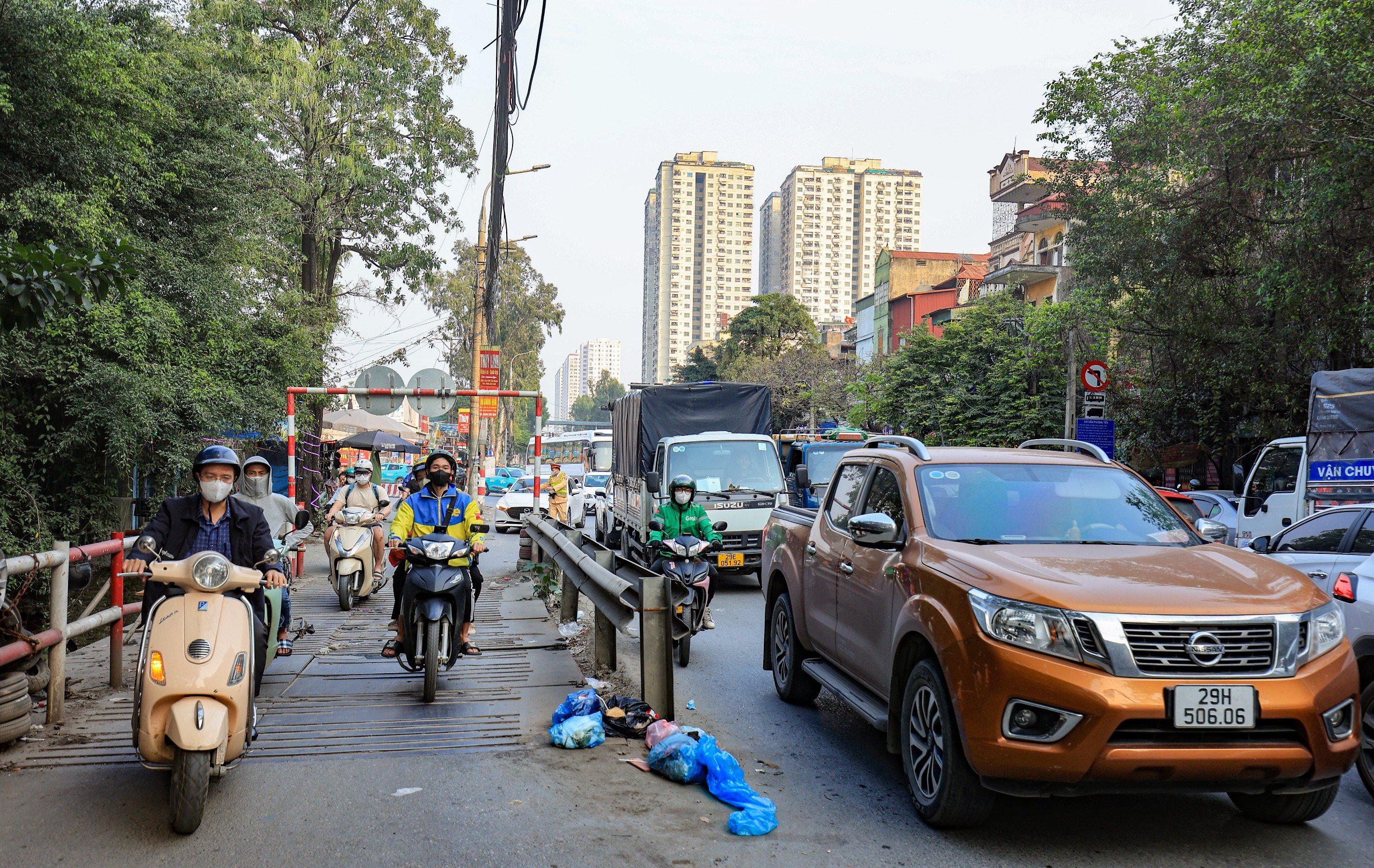 Đường 70 đoạn H&agrave; Đ&ocirc;ng - Văn Điển trước khi được đầu tư 2.800 tỷ mở rộng- Ảnh 8.