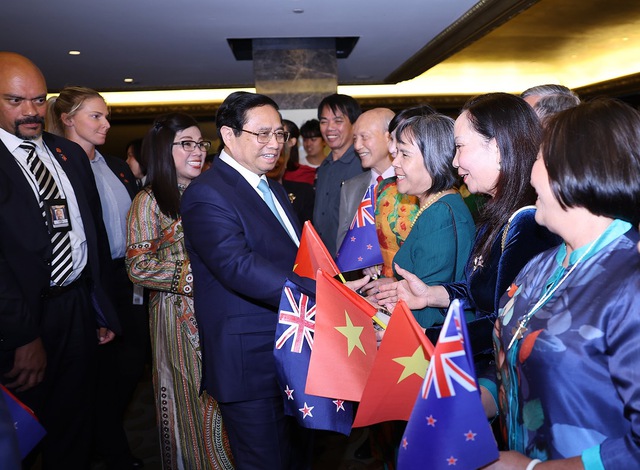 Thủ tướng Phạm Minh Ch&iacute;nh tới Auckland, thăm ch&iacute;nh thức New Zealand- Ảnh 3.