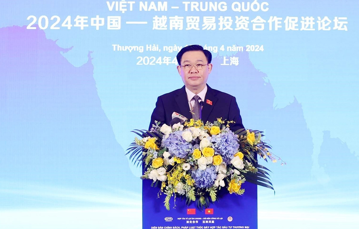 Chủ tịch Quốc hội dự diễn đ&agrave;n th&uacute;c đẩy hợp t&aacute;c đầu tư Việt Nam - Trung Quốc- Ảnh 2.