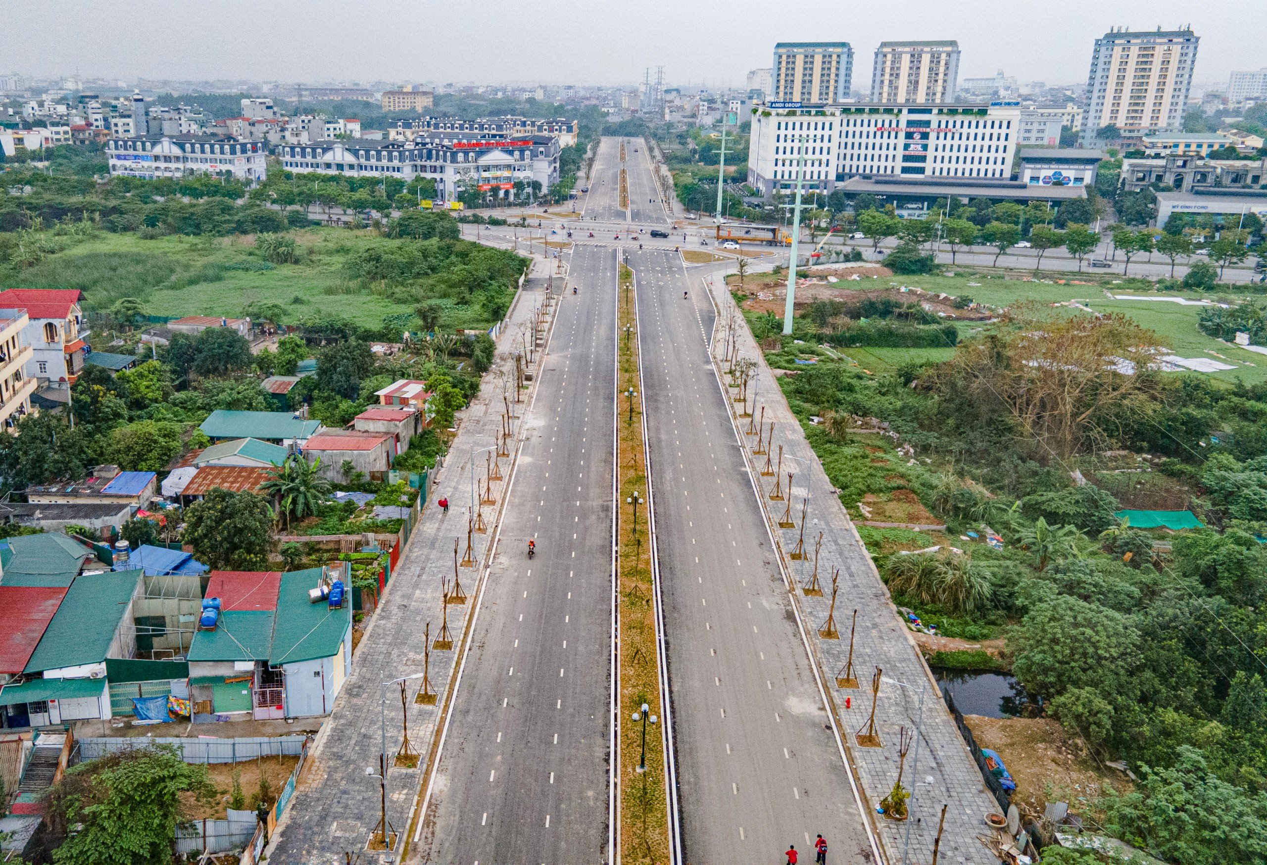 Đường nối khu đ&ocirc; thị Xu&acirc;n Phương đi quốc lộ 32 vẫn dang dở sau nhiều năm thi c&ocirc;ng- Ảnh 2.