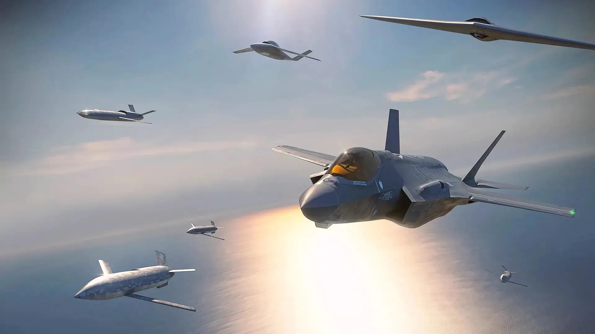 Mỹ tham vọng biến ti&ecirc;m k&iacute;ch F-16 th&agrave;nh si&ecirc;u UAV trang bị AI- Ảnh 1.