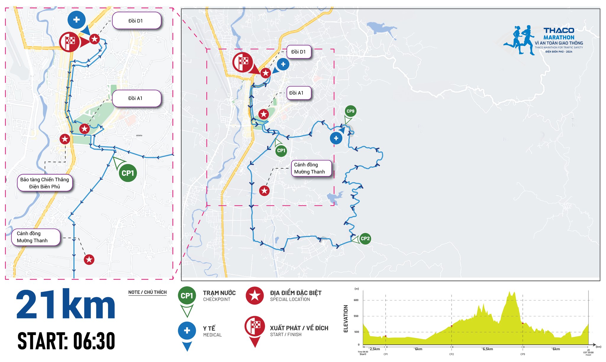 Trực tiếp: Giải THACO Marathon v&igrave; ATGT - Điện Bi&ecirc;n Phủ 2024 th&agrave;nh c&ocirc;ng rực rỡ- Ảnh 39.