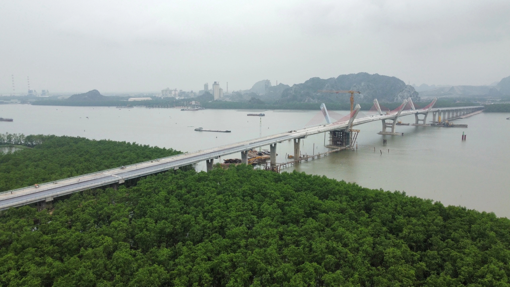 Dự &aacute;n cầu Bến Rừng hối hả trước ng&agrave;y về đ&iacute;ch- Ảnh 13.