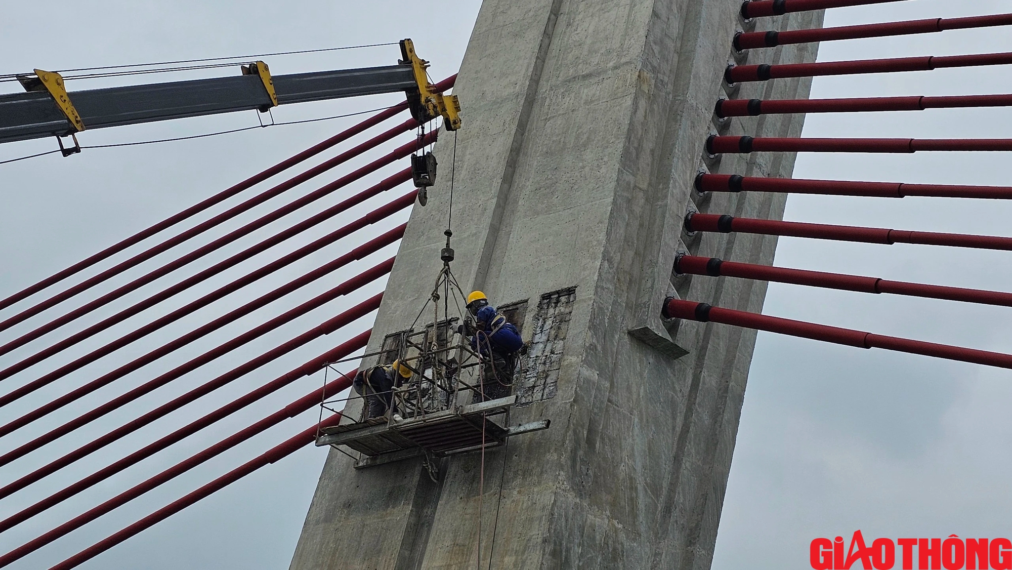 Dự &aacute;n cầu Bến Rừng hối hả trước ng&agrave;y về đ&iacute;ch- Ảnh 2.