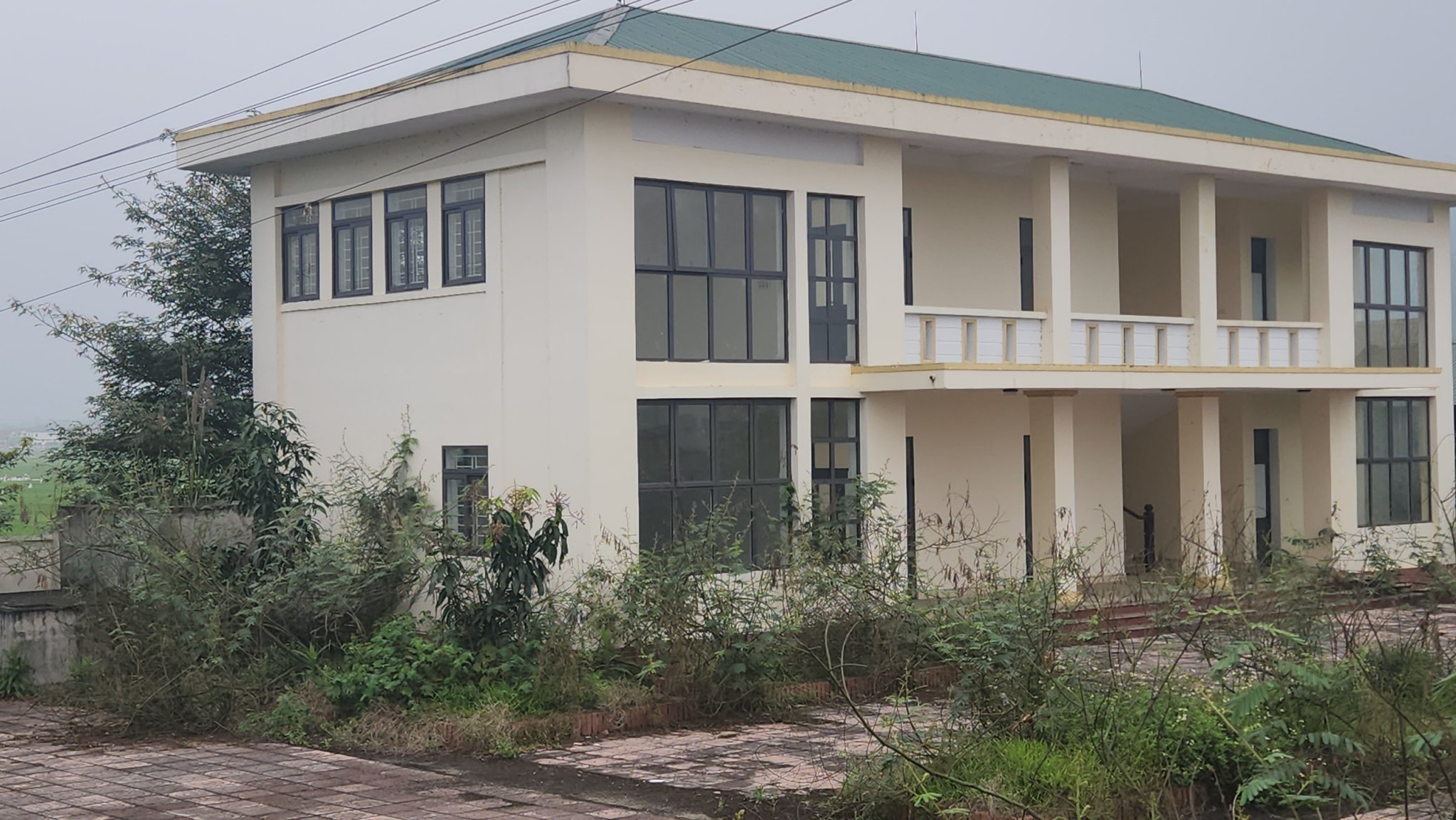 Trụ sở trạm kiểm dịch 8 tỷ bỏ hoang vì không có đường vào- Ảnh 2. Trụ sở trạm kiểm dịch 8 tỷ bỏ hoang vì không có đường vào- Ảnh 2.