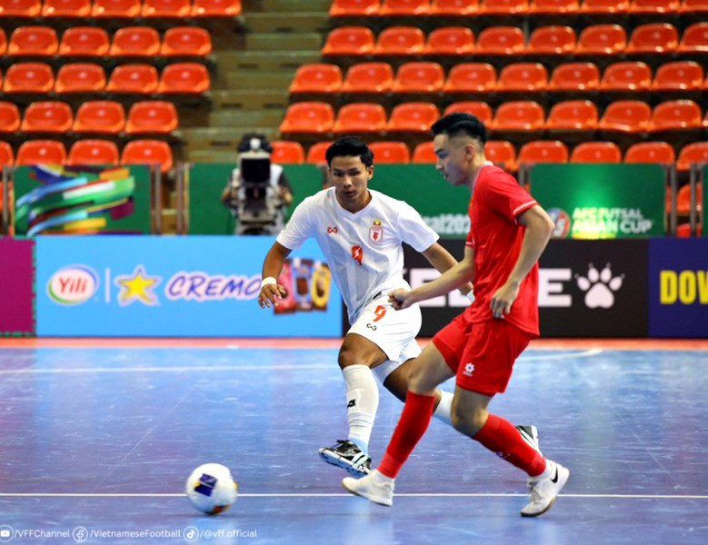 Futsal ch&acirc;u &Aacute; 2024: Tuyển futsal Việt Nam bị đối thủ k&eacute;m 34 bậc cầm h&ograve;a  - Ảnh 1.