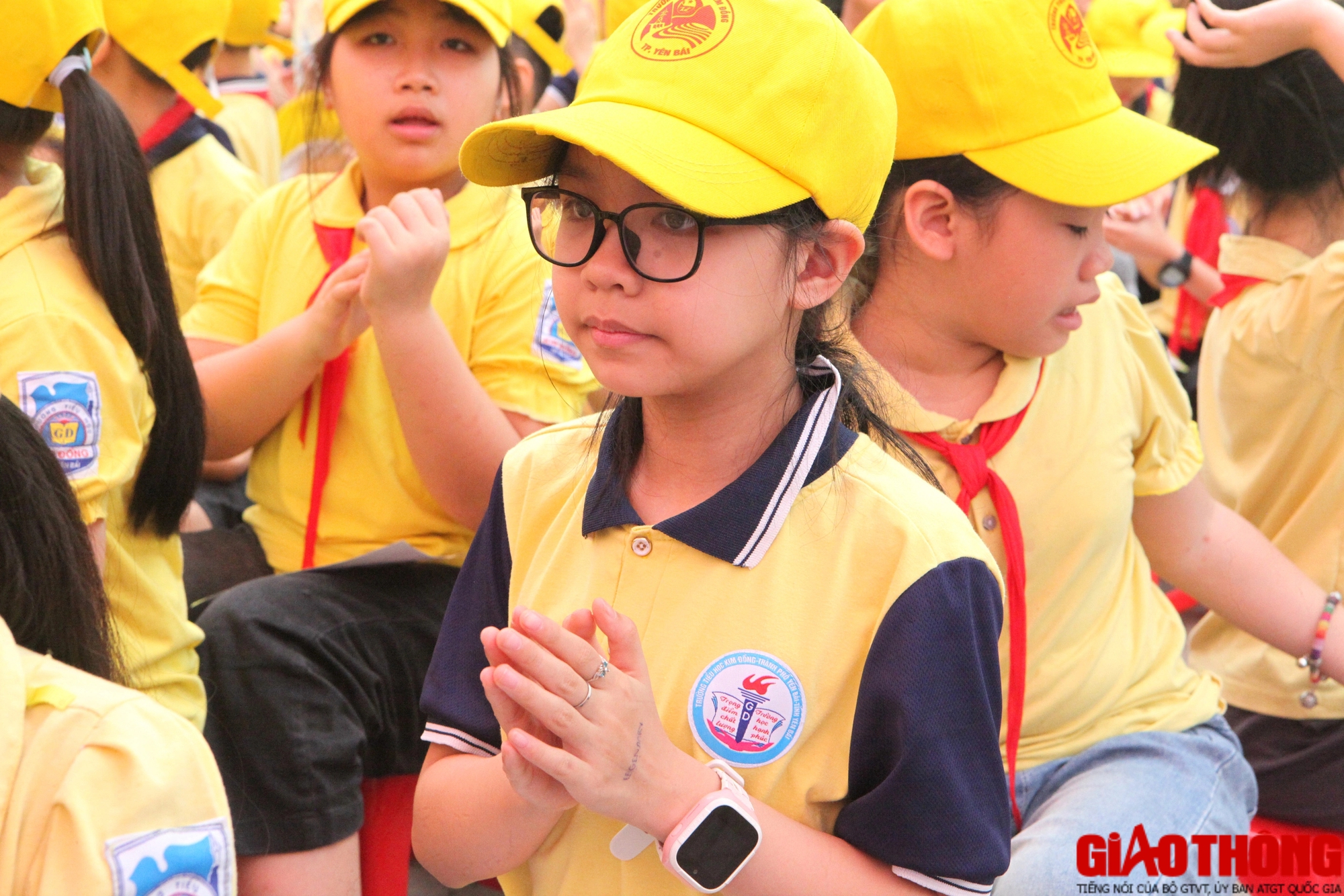 H&agrave;ng trăm học sinh Y&ecirc;n B&aacute;i trải nghiệm tại ng&agrave;y hội ATGT- Ảnh 3.