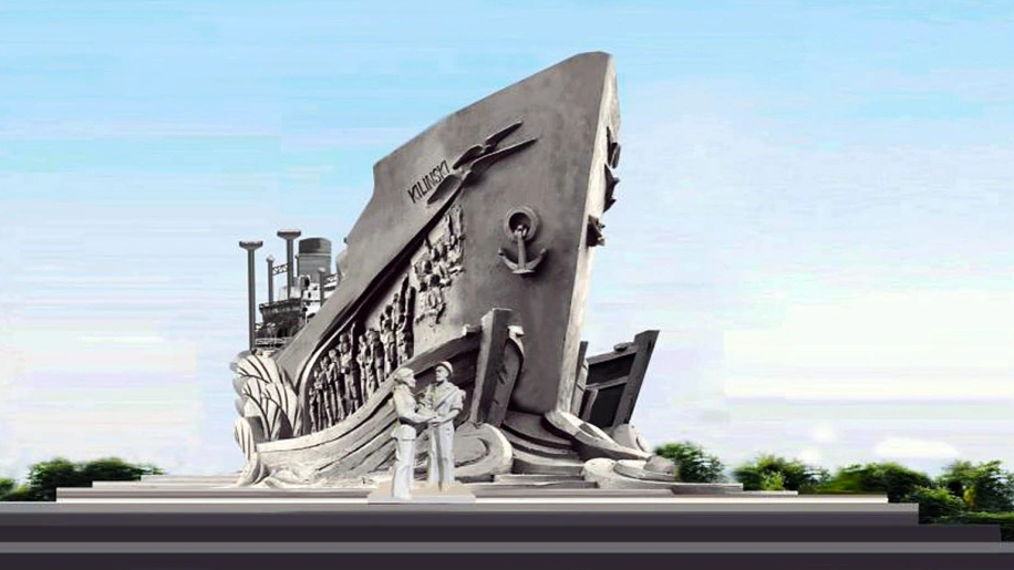 Đảm bảo giao th&ocirc;ng trong qu&aacute; tr&igrave;nh x&acirc;y dựng tượng đ&agrave;i ở C&agrave; Mau- Ảnh 1.