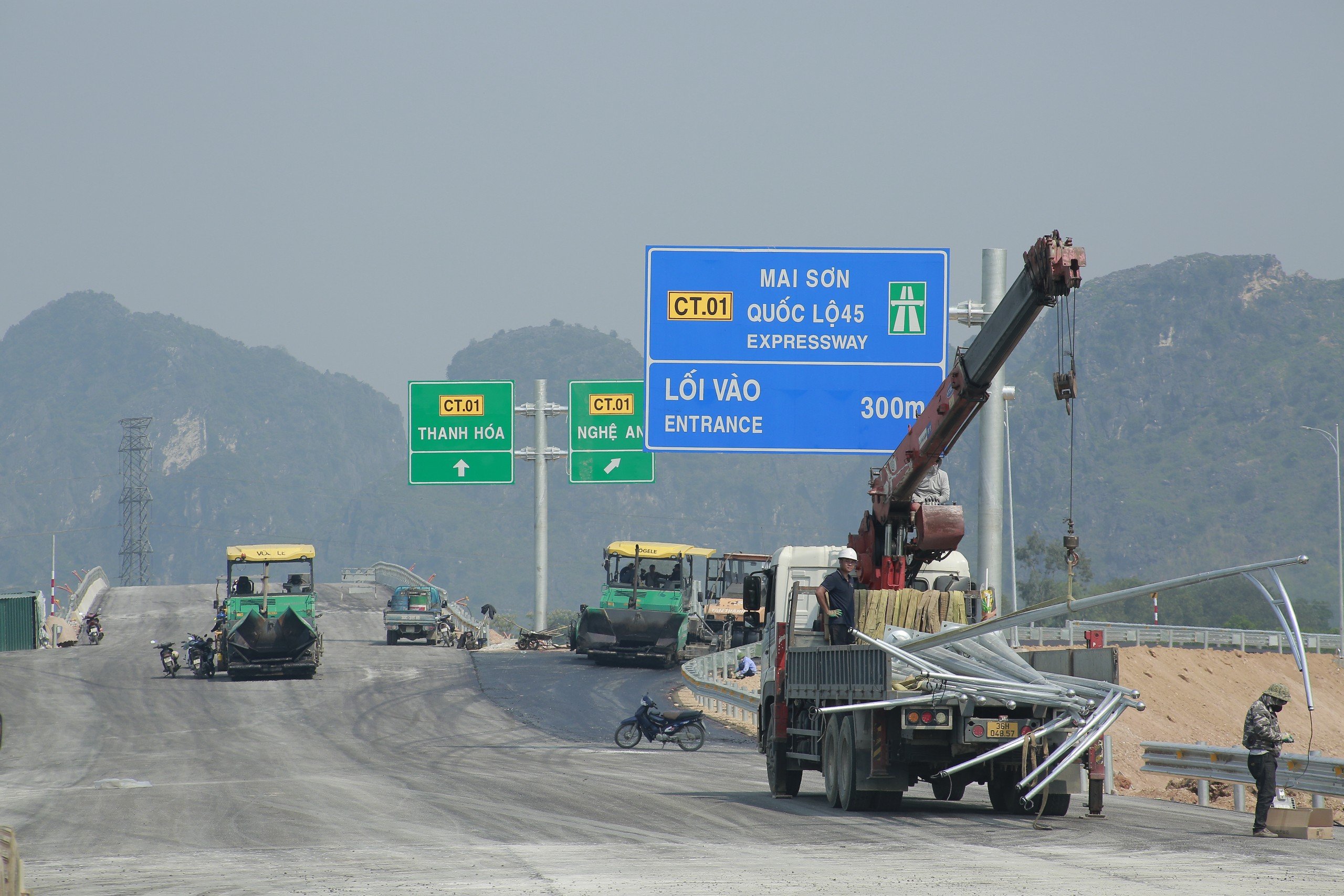Sắp đưa n&uacute;t giao Đồng Thắng tr&ecirc;n cao tốc Mai Sơn - QL45 v&agrave;o khai th&aacute;c- Ảnh 6.