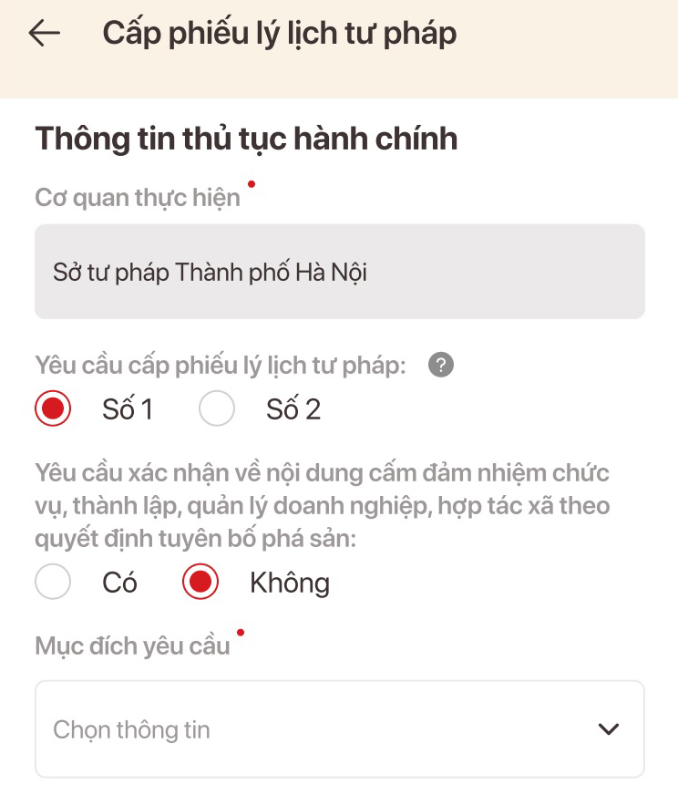 Thủ tục đề nghị cấp phiếu l&yacute; lịch tư ph&aacute;p tại nh&agrave; như thế n&agrave;o?- Ảnh 2.