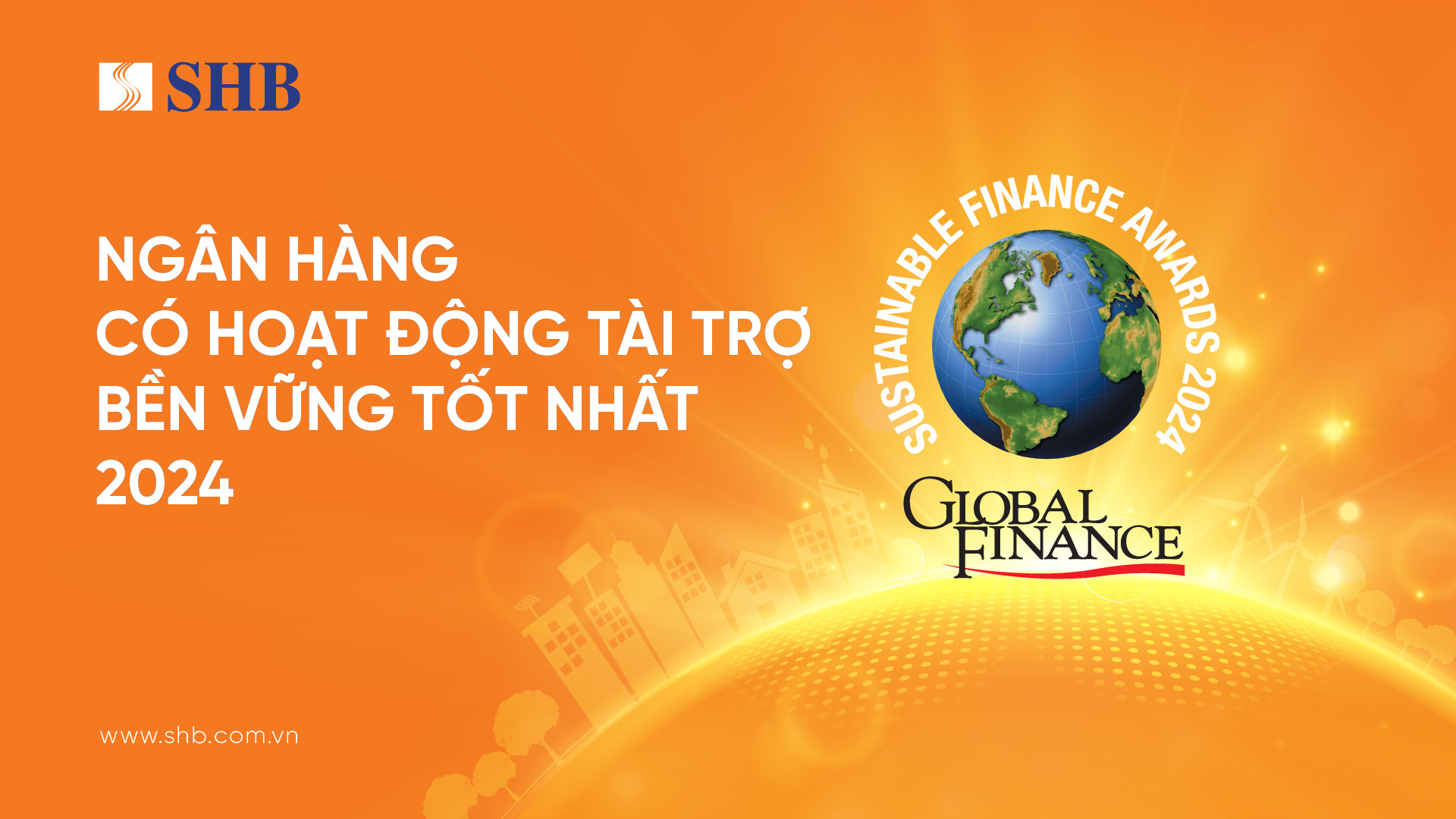 SHB năm thứ hai li&ecirc;n tiếp được vinh danh Ng&acirc;n h&agrave;ng c&oacute; hoạt động t&agrave;i trợ bền vững tốt nhất- Ảnh 1.