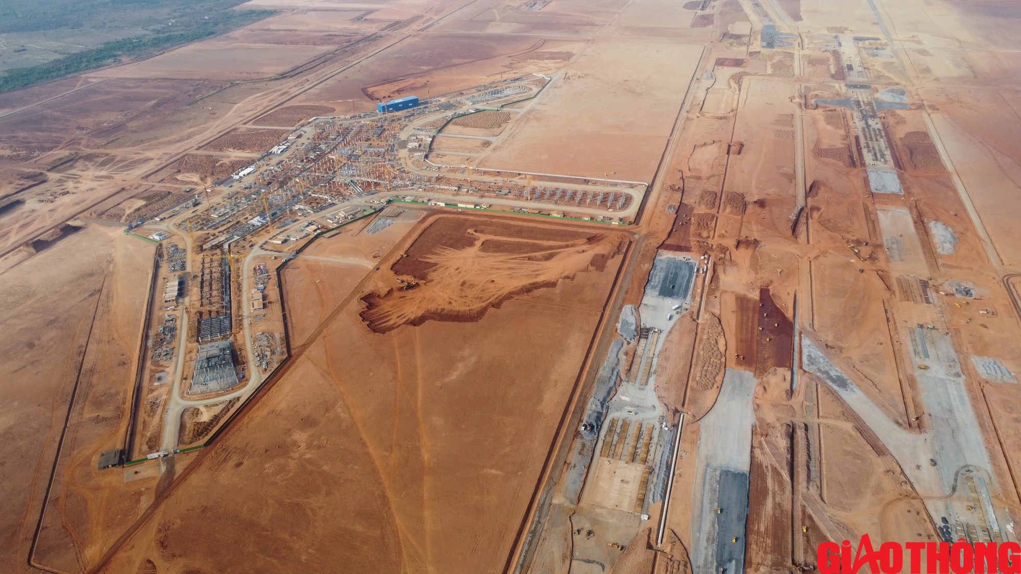 Nhà ga hành khách siêu sân bay Long Thành sau gần 8 tháng thi công- Ảnh 2. Nhà ga hành khách siêu sân bay Long Thành sau gần 8 tháng thi công- Ảnh 2.