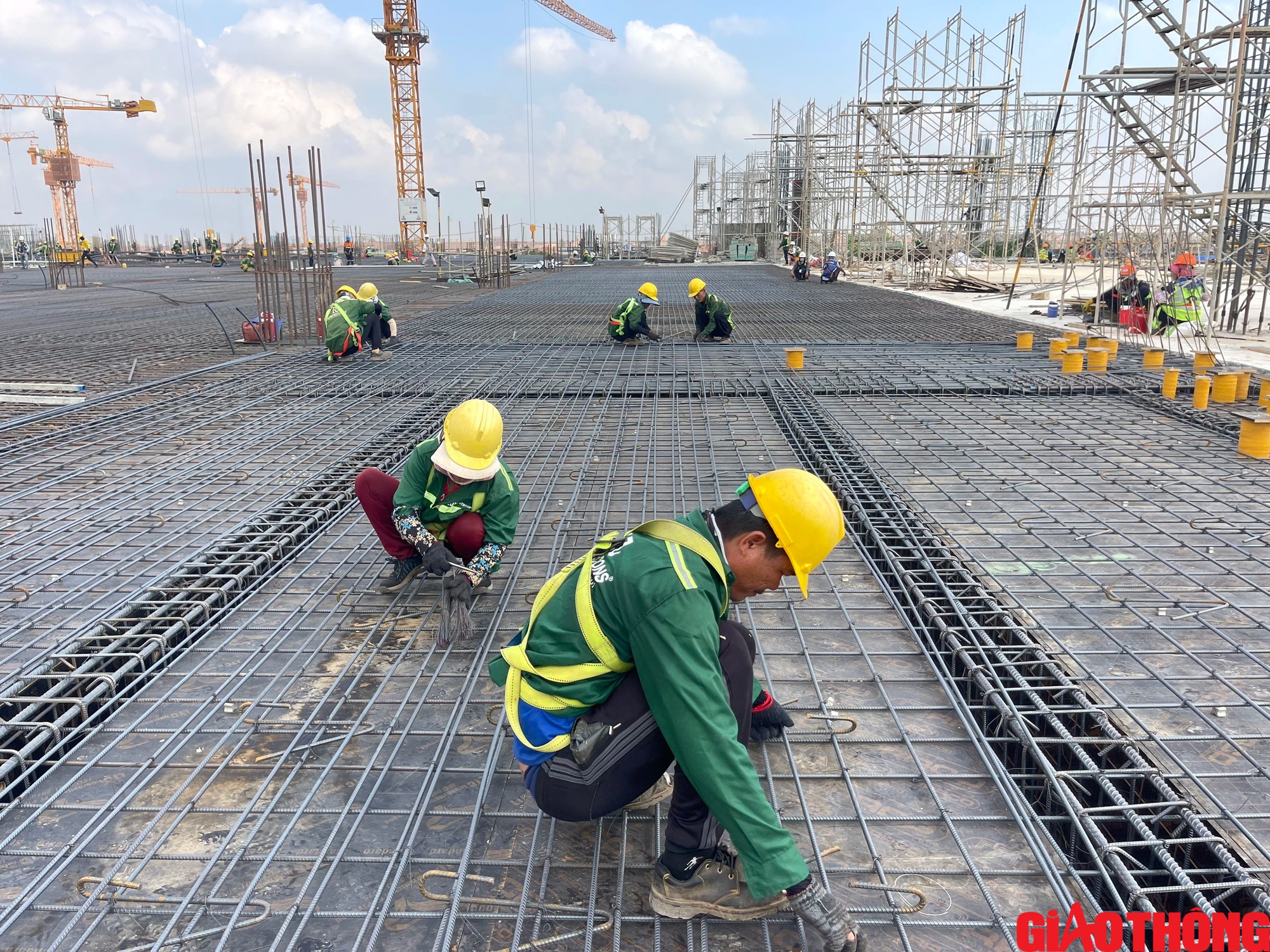 Nhà ga hành khách siêu sân bay Long Thành sau gần 8 tháng thi công- Ảnh 4. Nhà ga hành khách siêu sân bay Long Thành sau gần 8 tháng thi công- Ảnh 4.