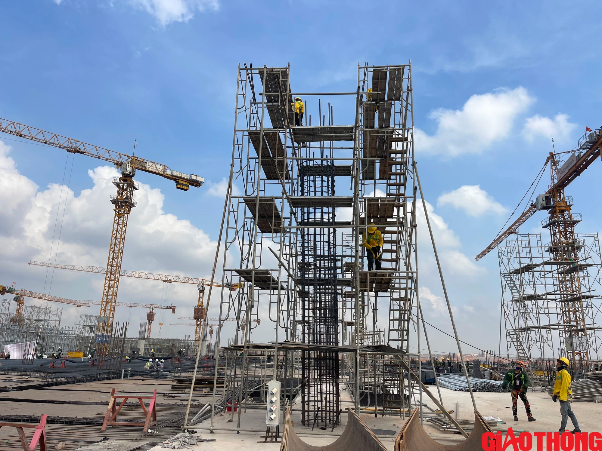 Nhà ga hành khách siêu sân bay Long Thành sau gần 8 tháng thi công- Ảnh 9. Nhà ga hành khách siêu sân bay Long Thành sau gần 8 tháng thi công- Ảnh 9.