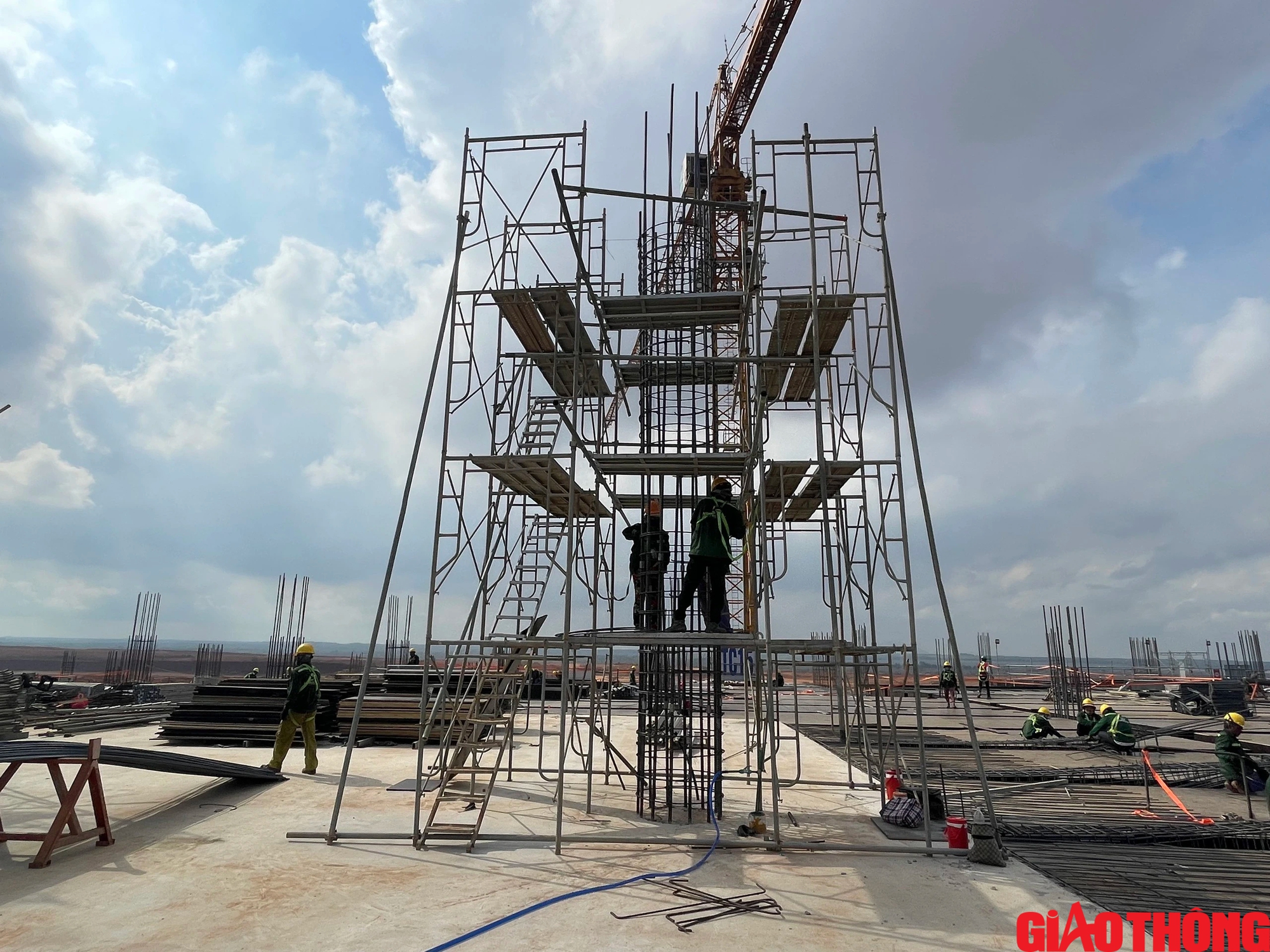 Nhà ga hành khách siêu sân bay Long Thành sau gần 8 tháng thi công- Ảnh 11. Nhà ga hành khách siêu sân bay Long Thành sau gần 8 tháng thi công- Ảnh 11.