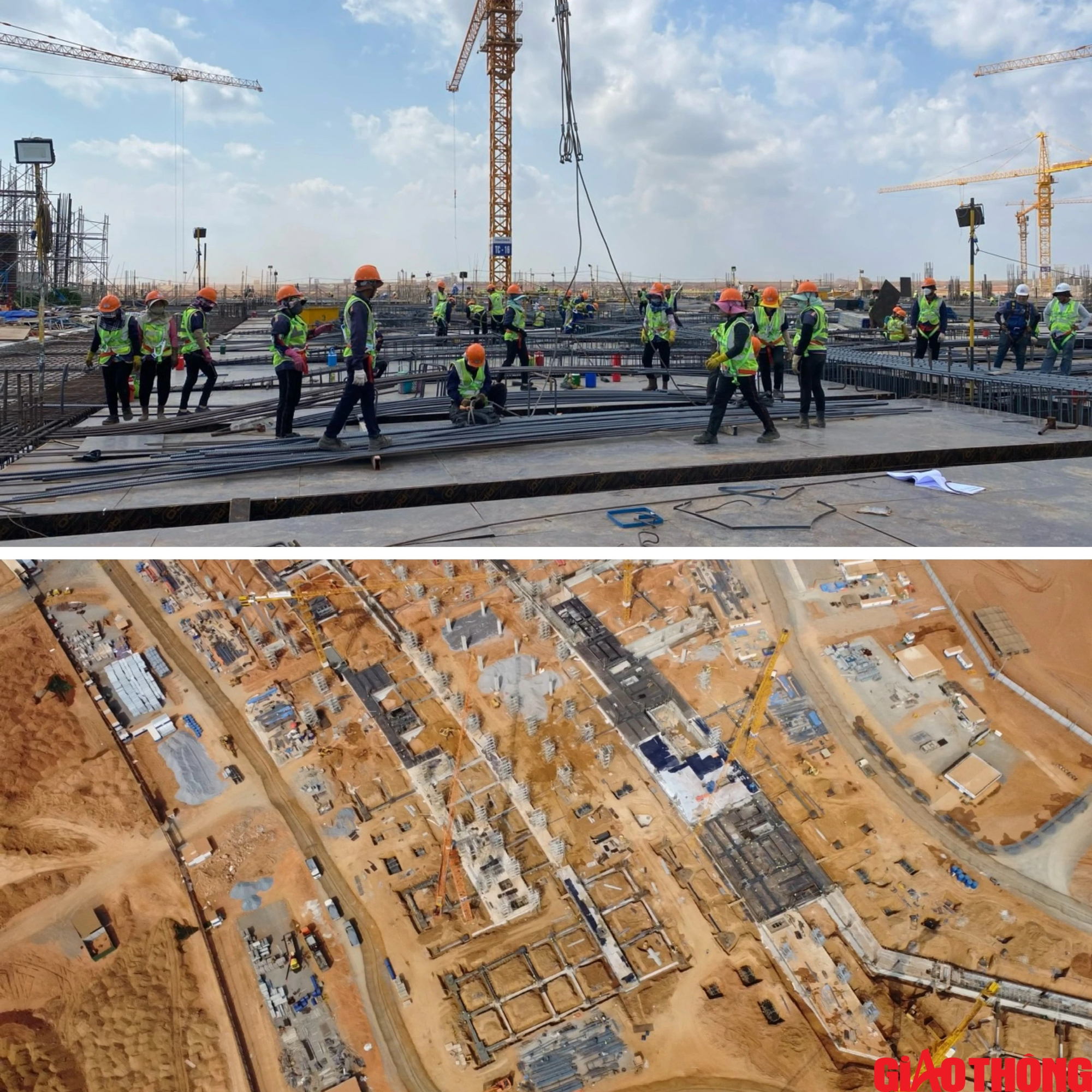 Nhà ga hành khách siêu sân bay Long Thành sau gần 8 tháng thi công- Ảnh 16. Nhà ga hành khách siêu sân bay Long Thành sau gần 8 tháng thi công- Ảnh 16.