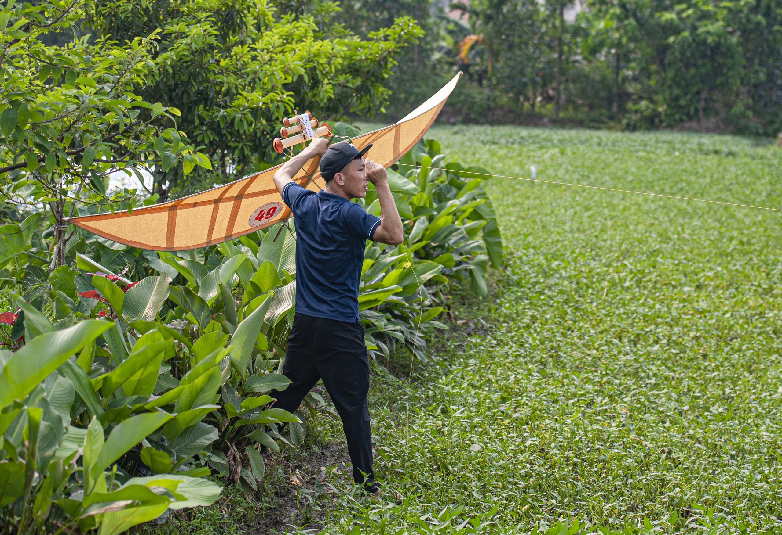 Độc đ&aacute;o lễ hội thả diều l&agrave;ng B&aacute; Dương Nội- Ảnh 12.