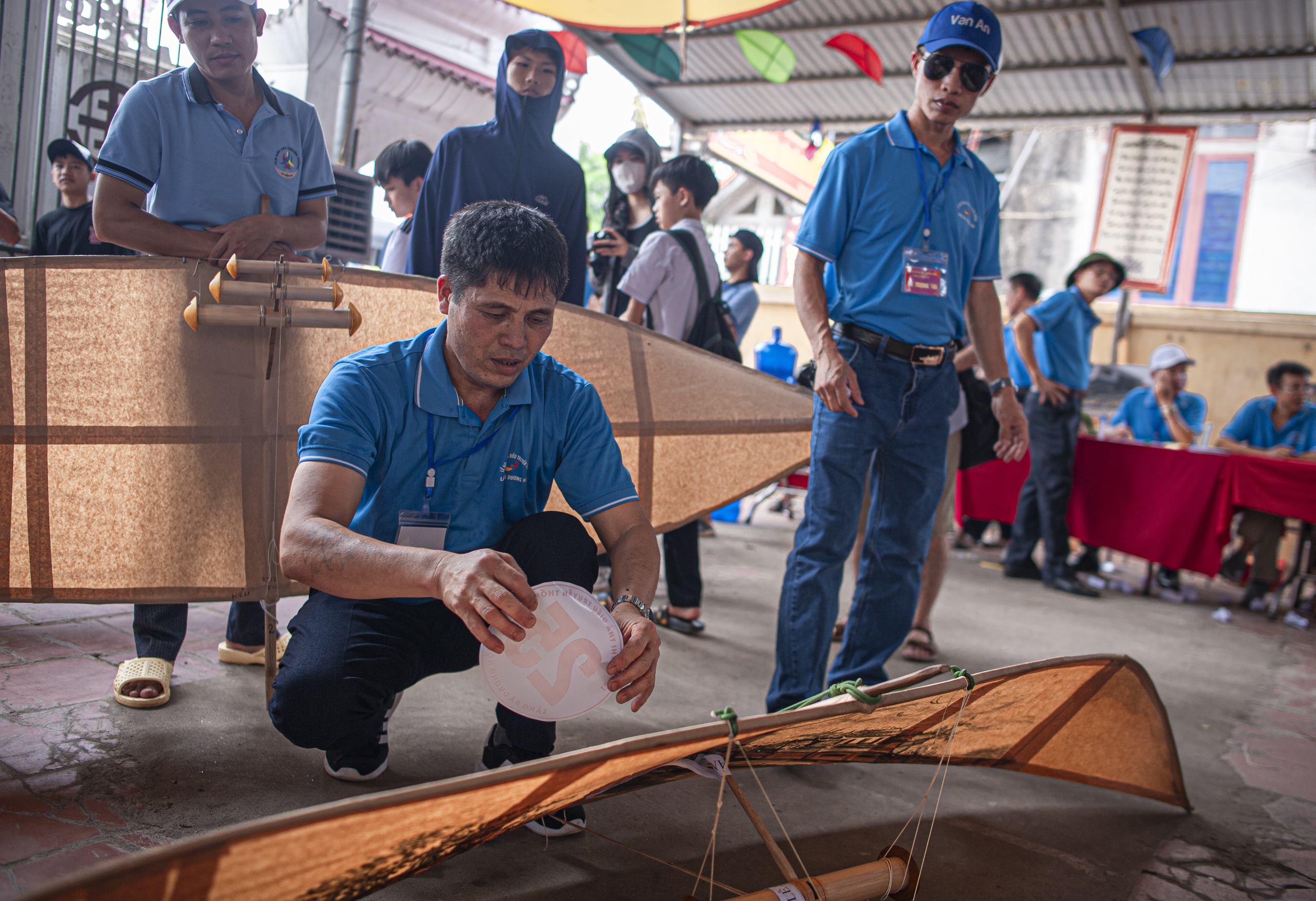 Độc đ&aacute;o lễ hội thả diều l&agrave;ng B&aacute; Dương Nội- Ảnh 3.